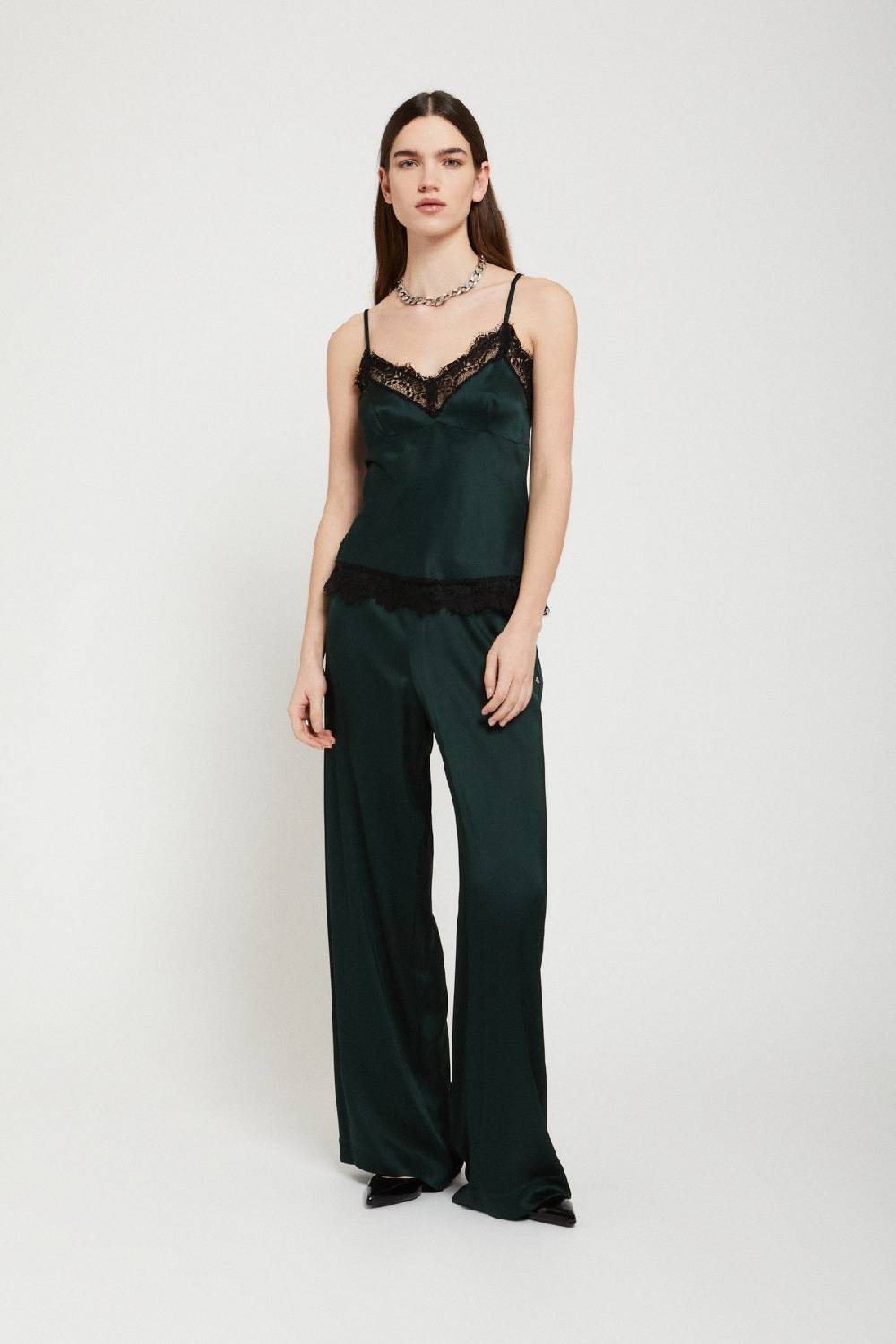 ottod'Ame Viscose top with lace