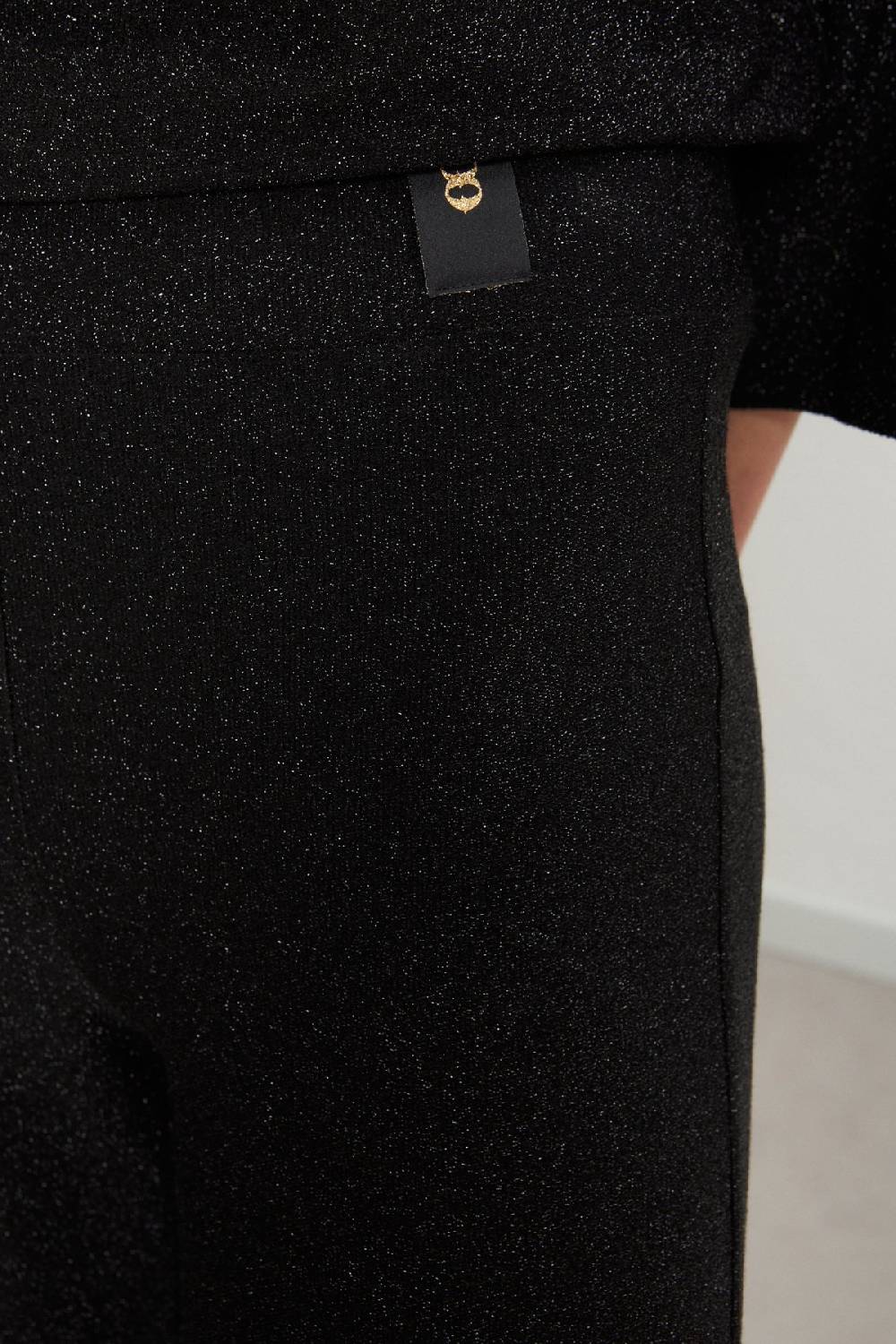 Ottod'Ame Viscose Trousers With Lurex