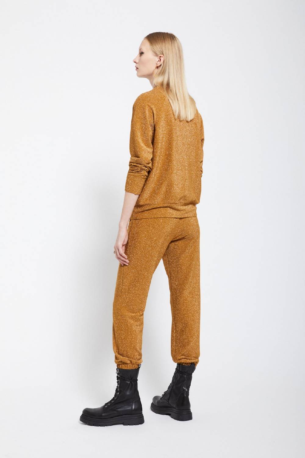 Ottod'Ame Viscose Trousers With Lurex