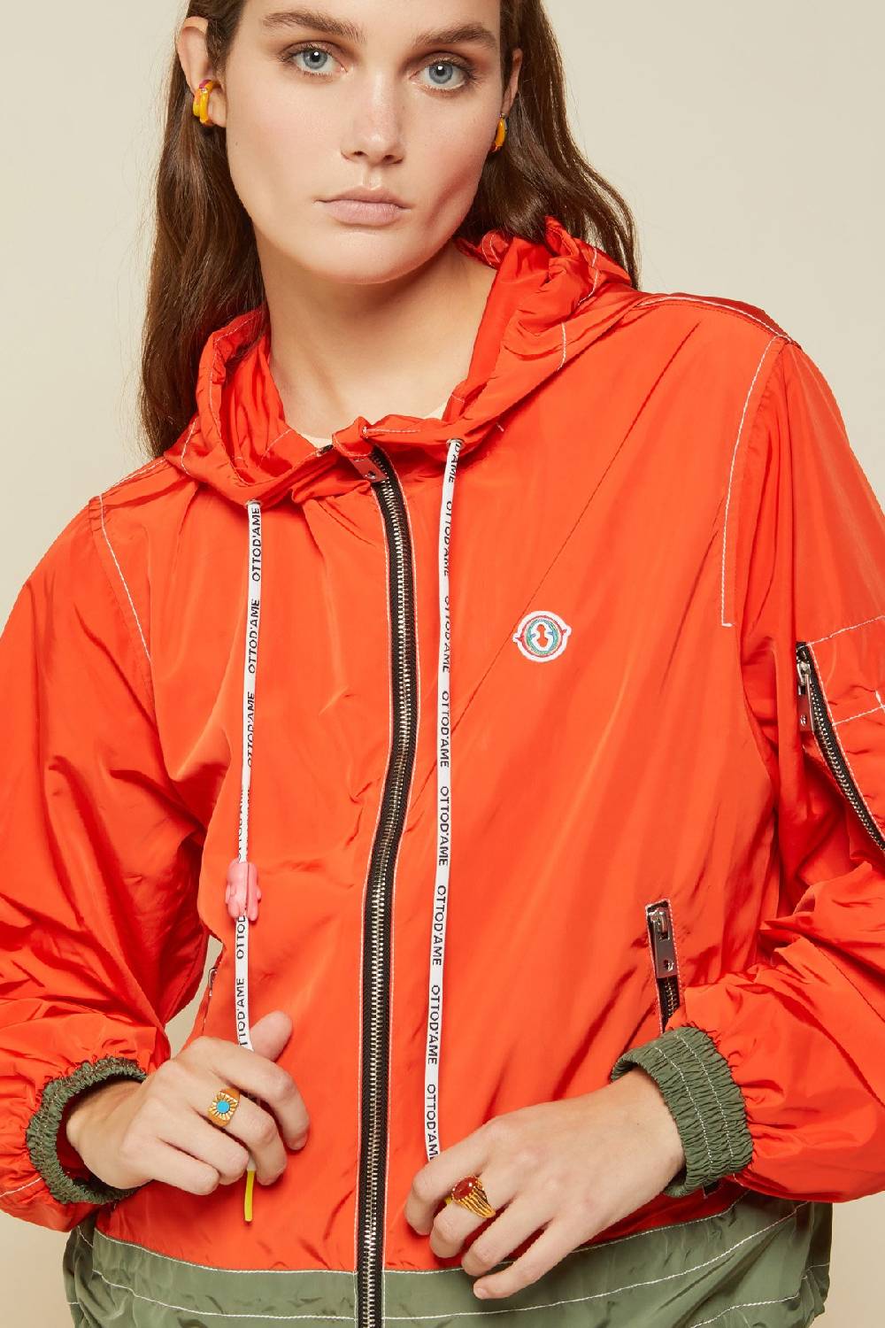 Ottod'Ame Waterproof Down Jacket With Hood