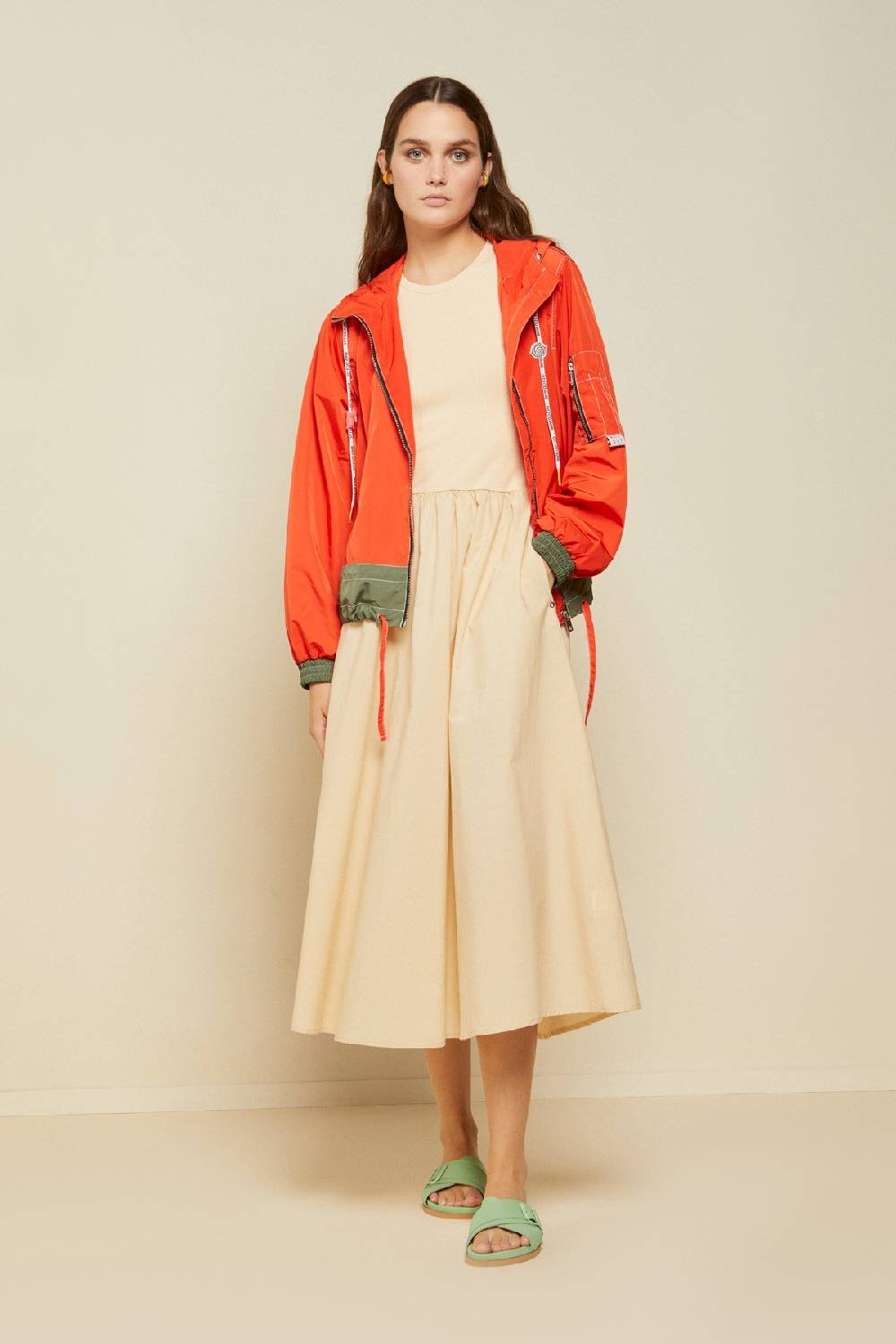 ottod'Ame Waterproof down jacket with hood