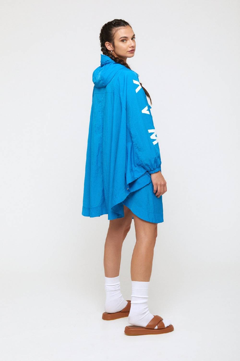 Ottod'Ame Waterproof Poncho With Hood