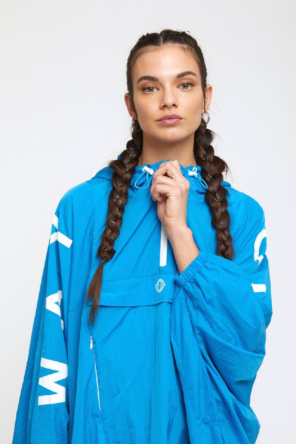 Ottod'Ame Waterproof Poncho With Hood