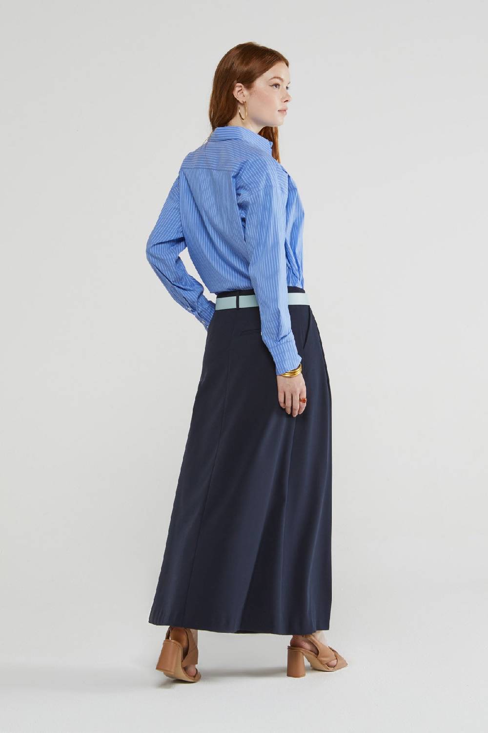 Ottod'Ame Wide And Long Skirt