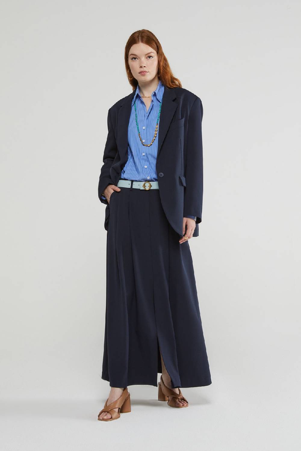 ottod'Ame Wide and long skirt