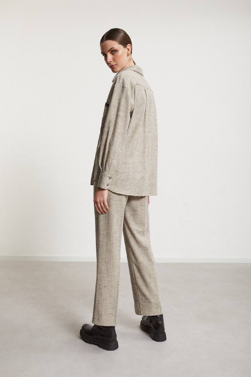 Ottod'Ame Wool Blend Anlke Lenght Trousers