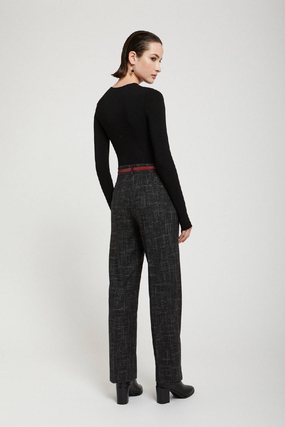 Ottod'Ame Wool Blend Anlke Lenght Trousers