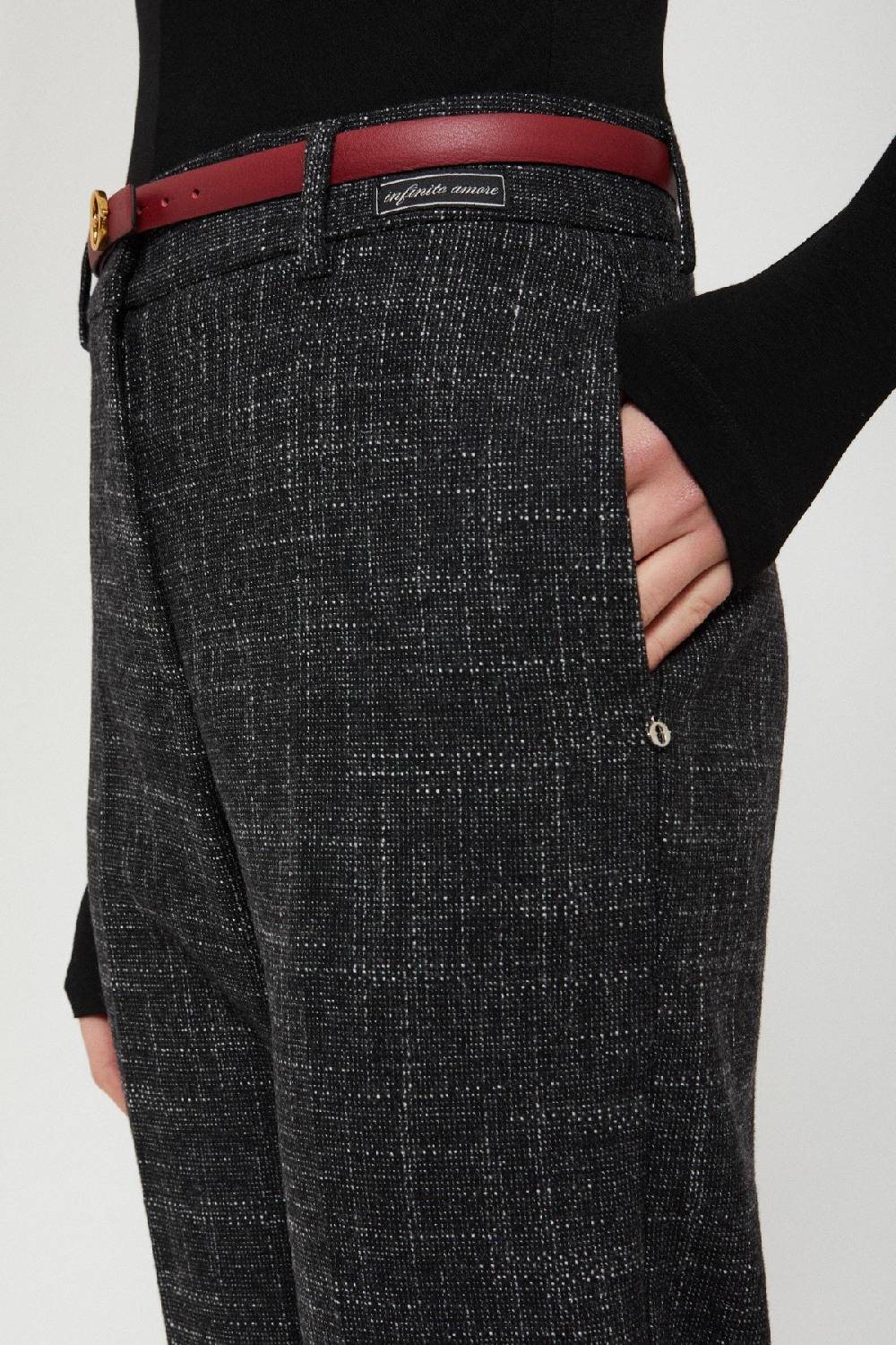 Ottod'Ame Wool Blend Anlke Lenght Trousers