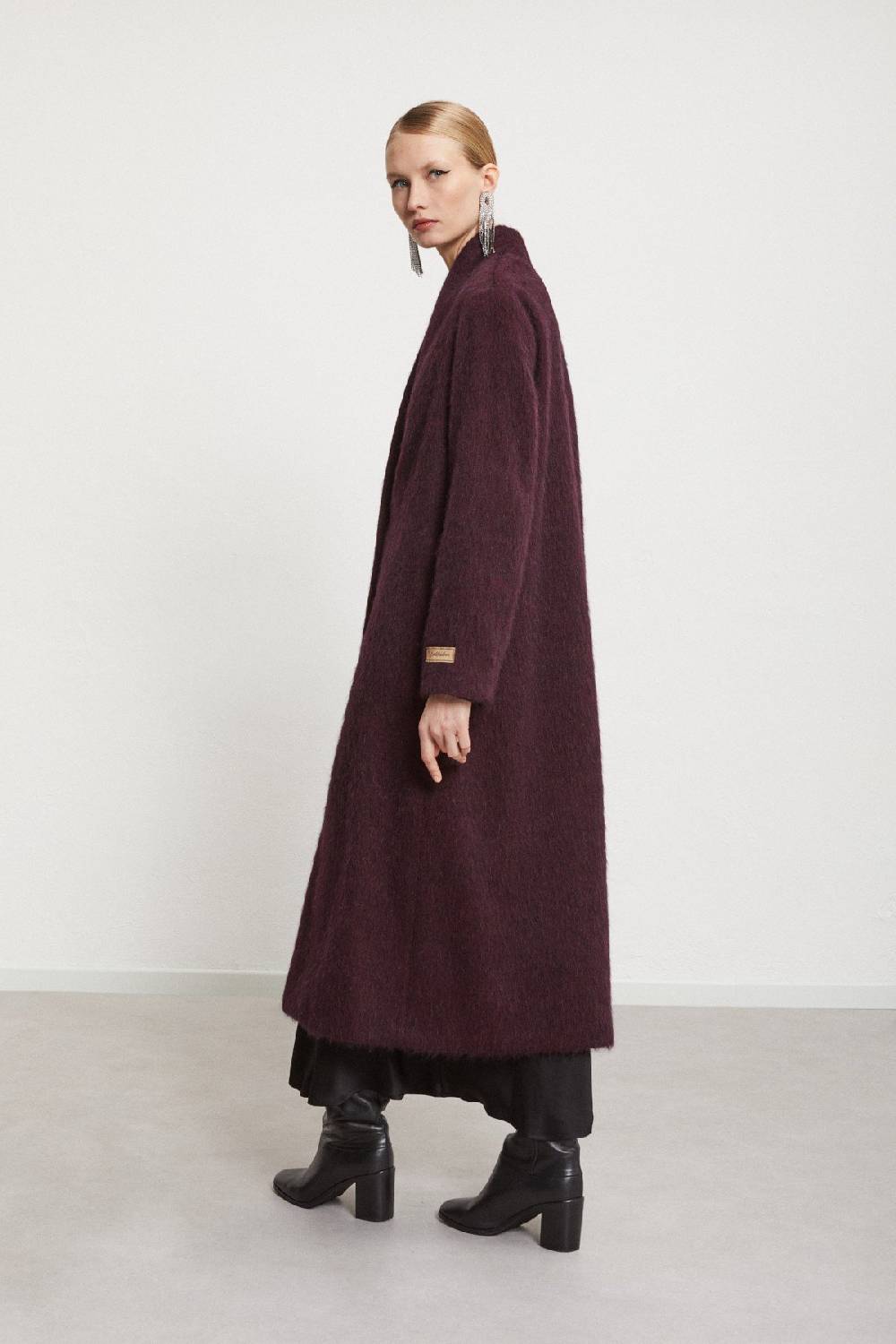 Ottod'Ame Wool-blend Coat With Belt