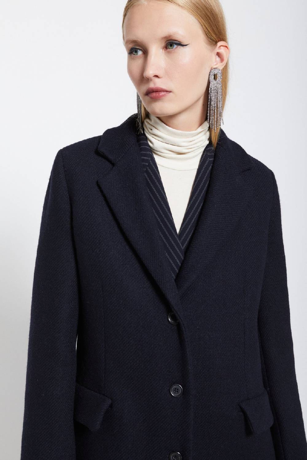 Ottod'Ame Wool-blend Long Coat