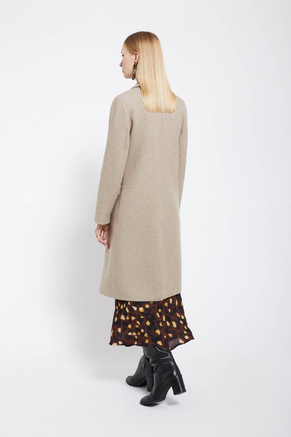 Ottod'Ame Wool-blend Long Coat