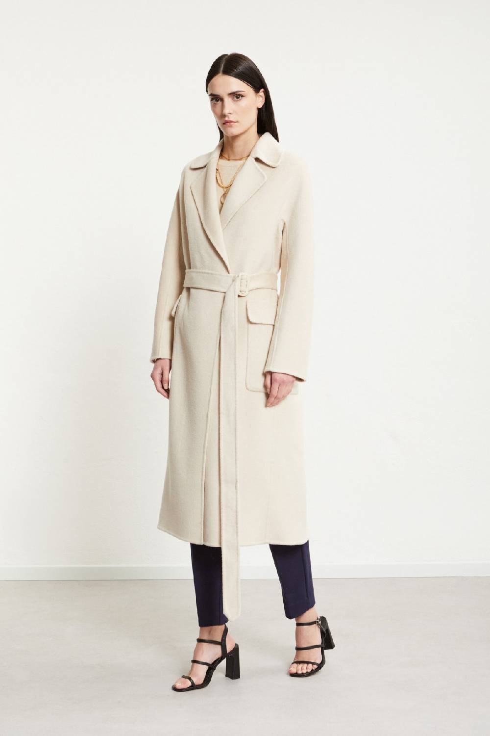 Ottod'Ame Wool-blend Long Coat