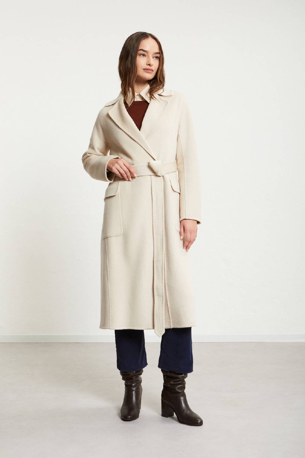Ottod'Ame Wool-blend Long Coat