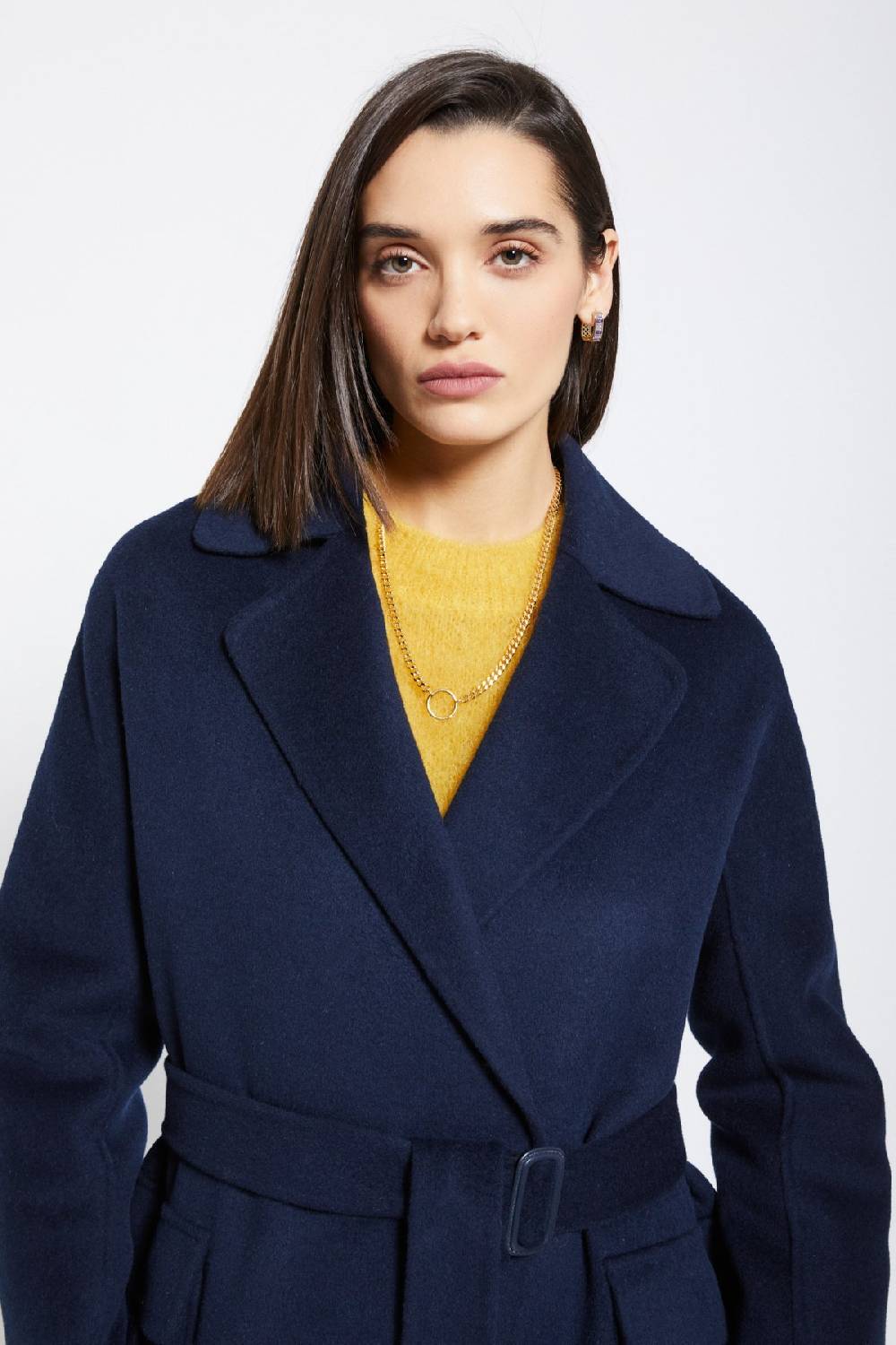 Ottod'Ame Wool-blend Long Coat