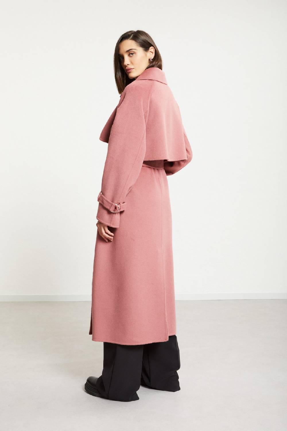 Ottod'Ame Wool-blend Long Trench