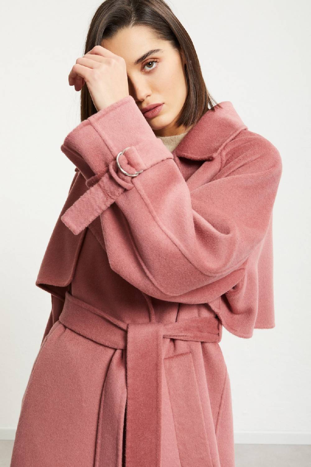 Ottod'Ame Wool-blend Long Trench