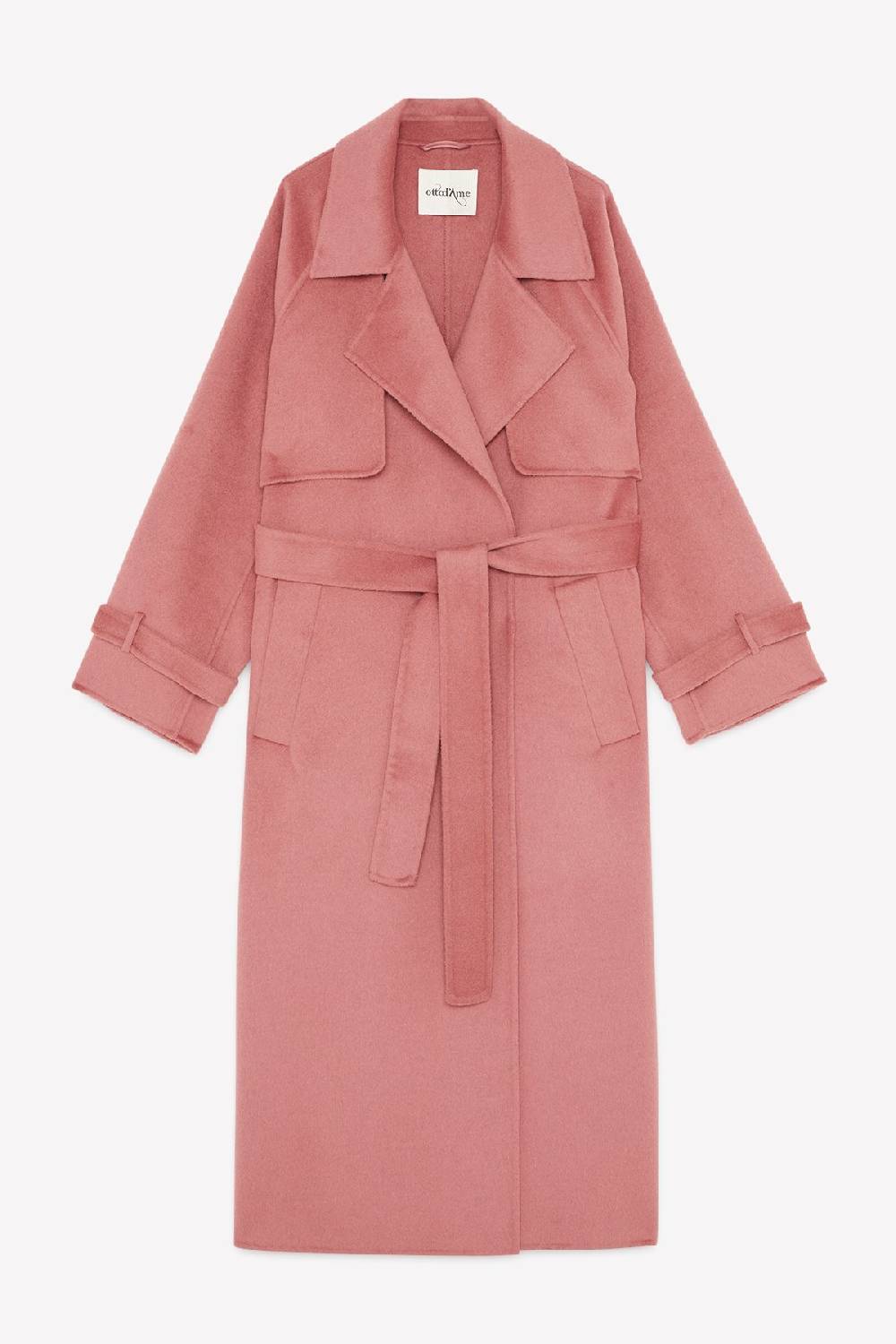 Ottod'Ame Wool-blend Long Trench