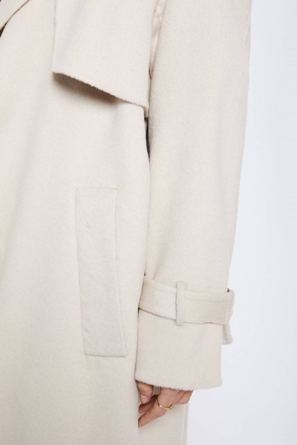 Ottod'Ame Wool-blend Long Trench