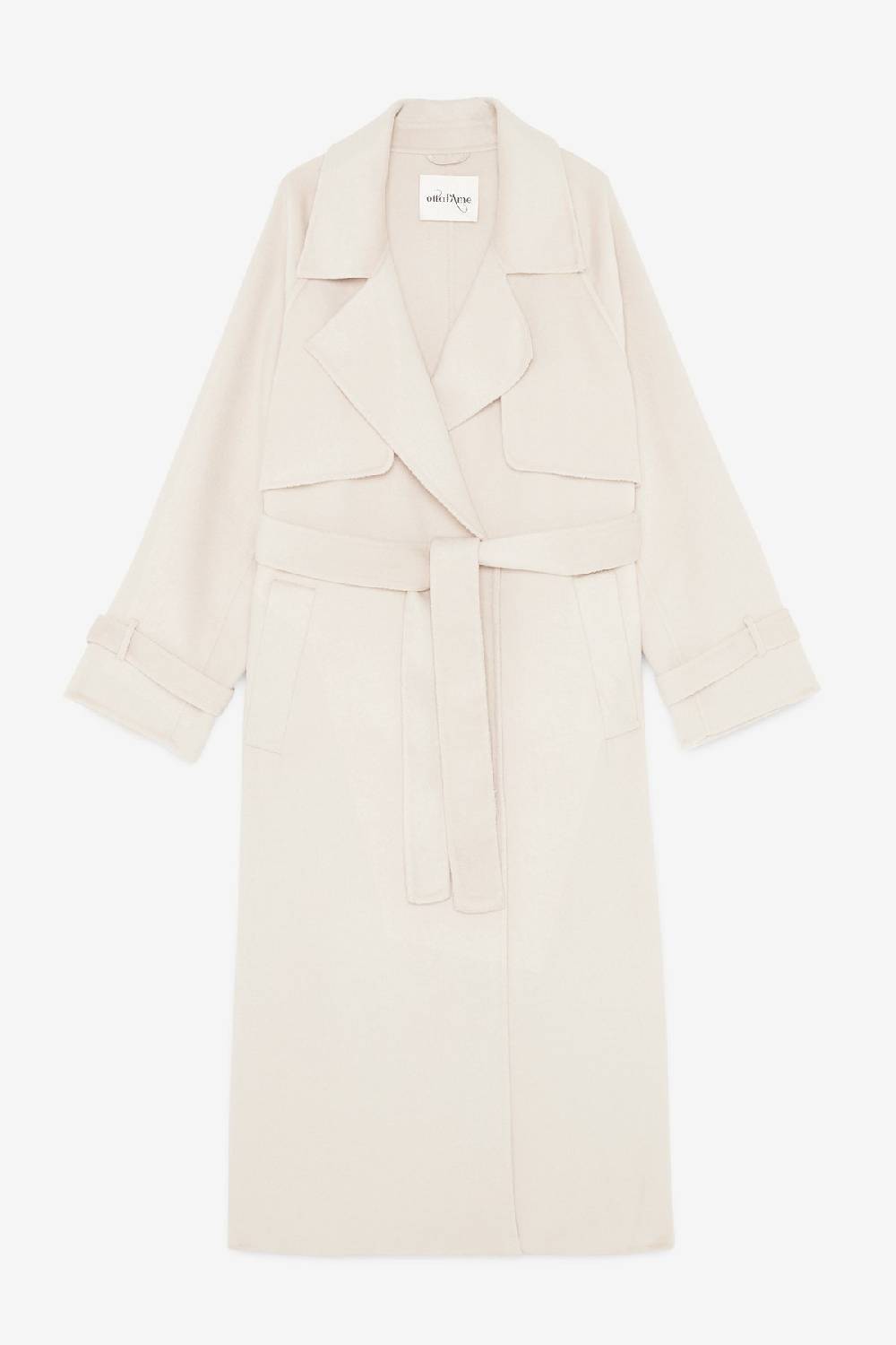 Ottod'Ame Wool-blend Long Trench