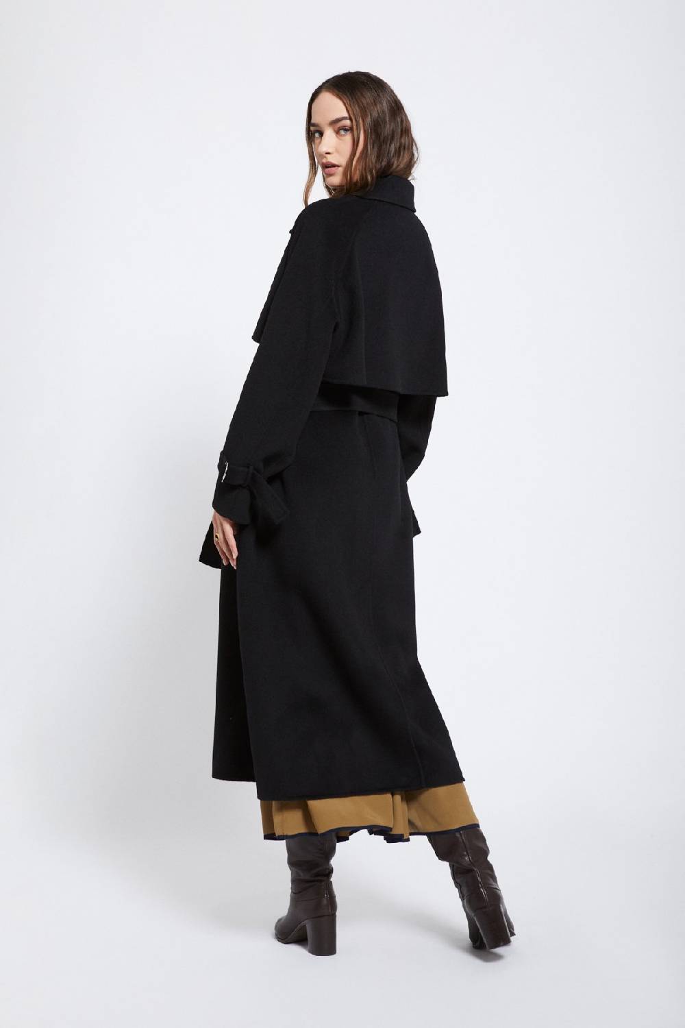 Ottod'Ame Wool-blend Long Trench