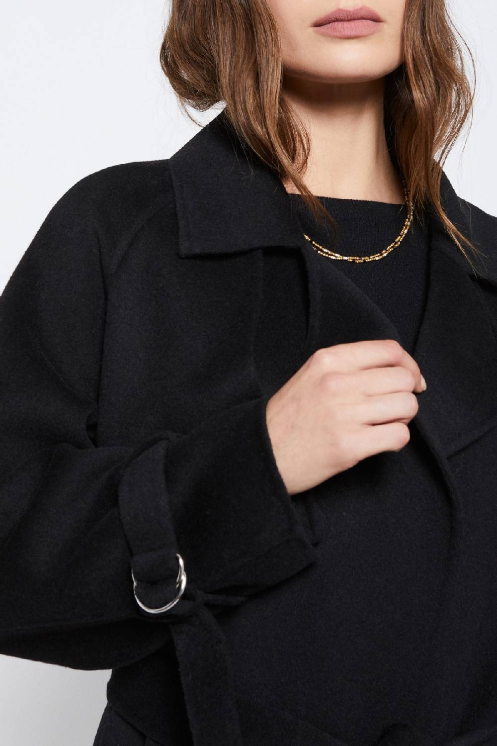 Ottod'Ame Wool-blend Long Trench