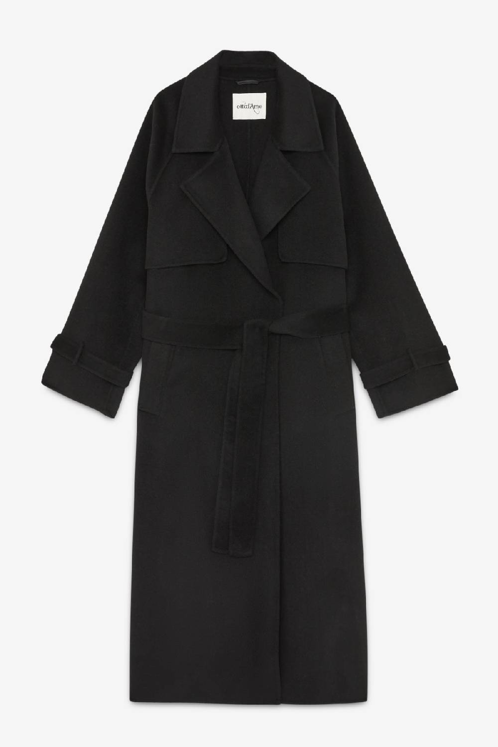 Ottod'Ame Wool-blend Long Trench