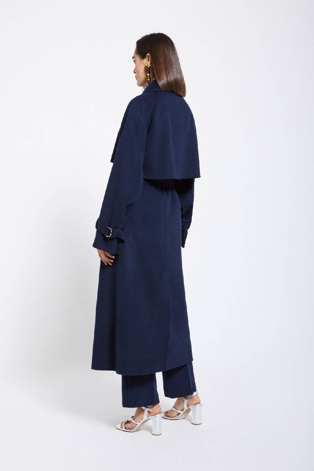 Ottod'Ame Wool-blend Long Trench