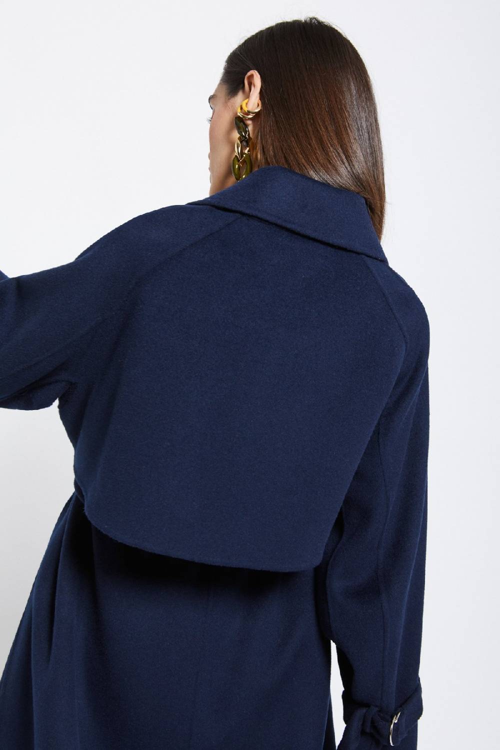 Ottod'Ame Wool-blend Long Trench