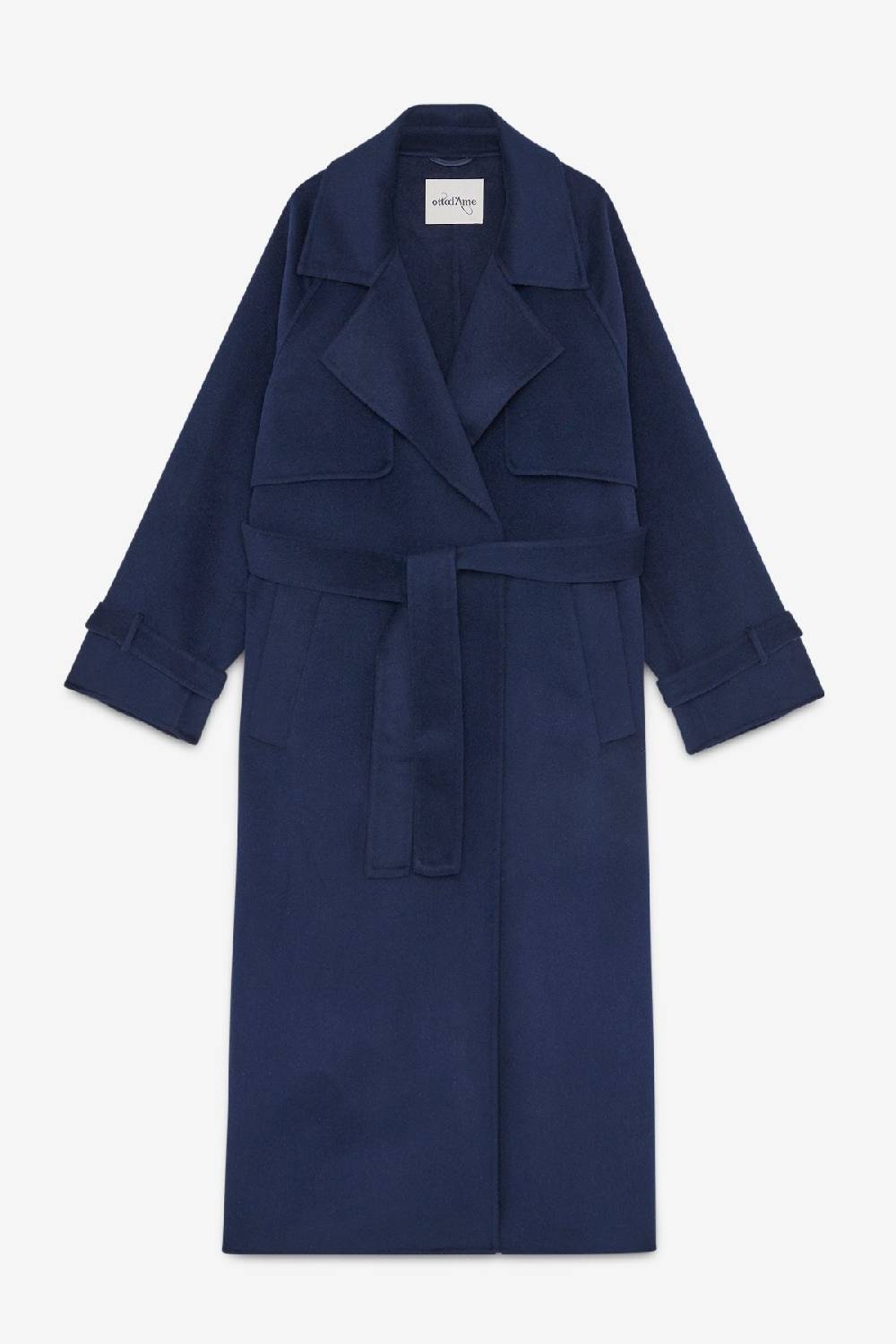 Ottod'Ame Wool-blend Long Trench