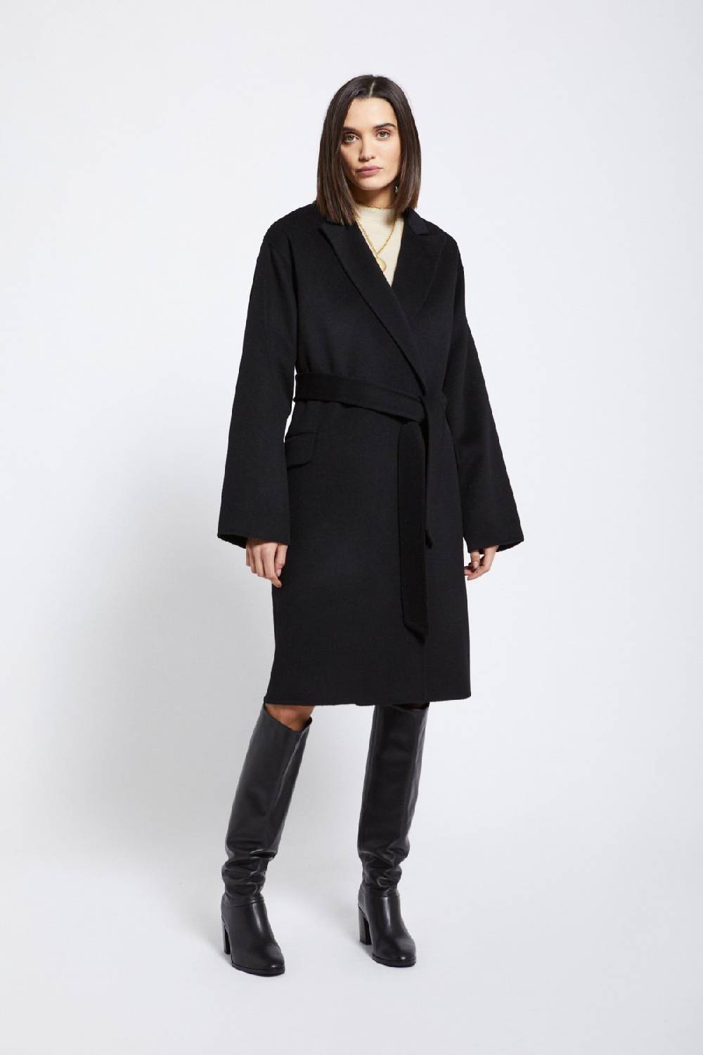 ottod'Ame Wool-blend midi coat