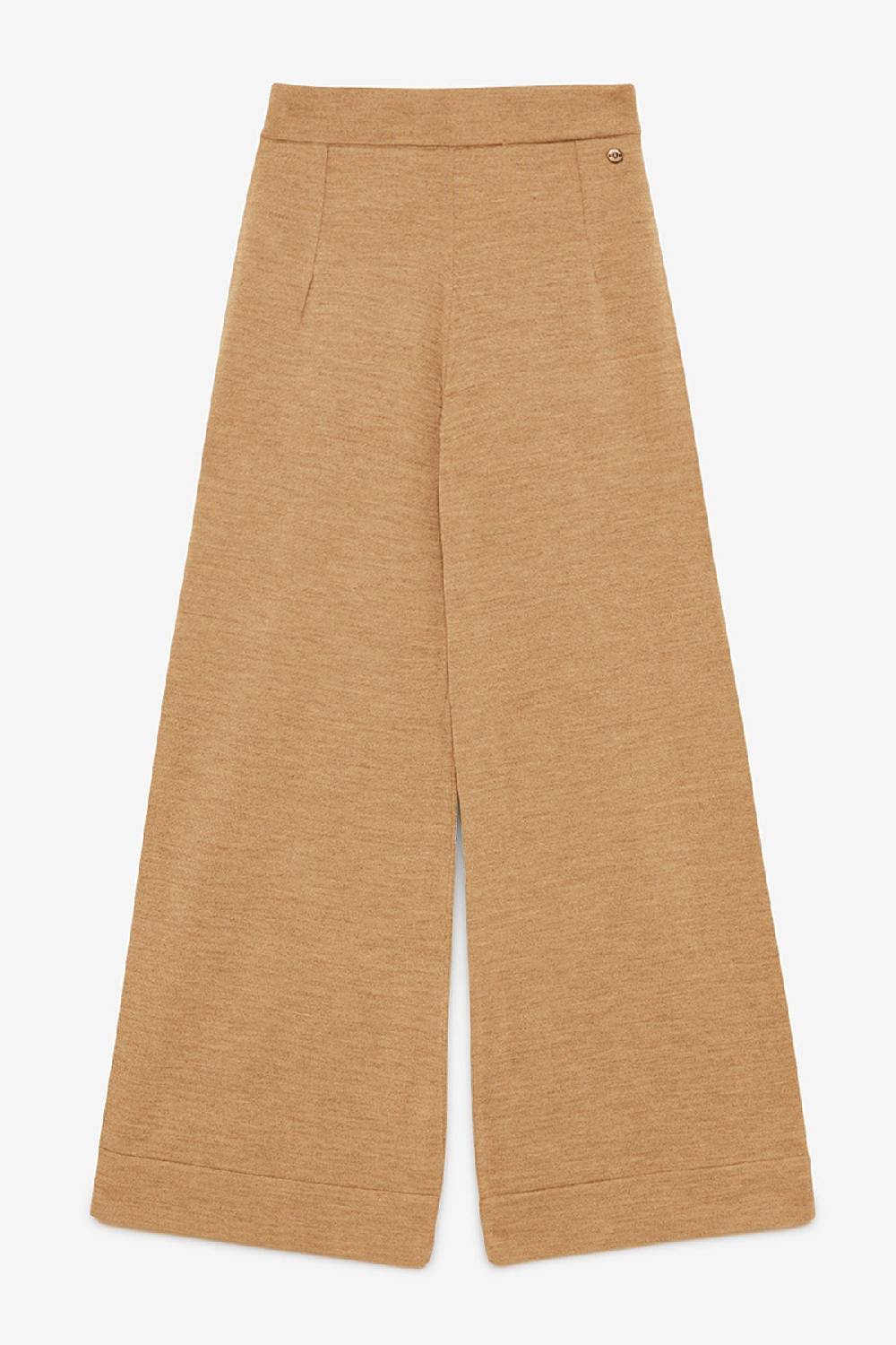 Ottod'Ame Wool Blend Palazzo Trousers