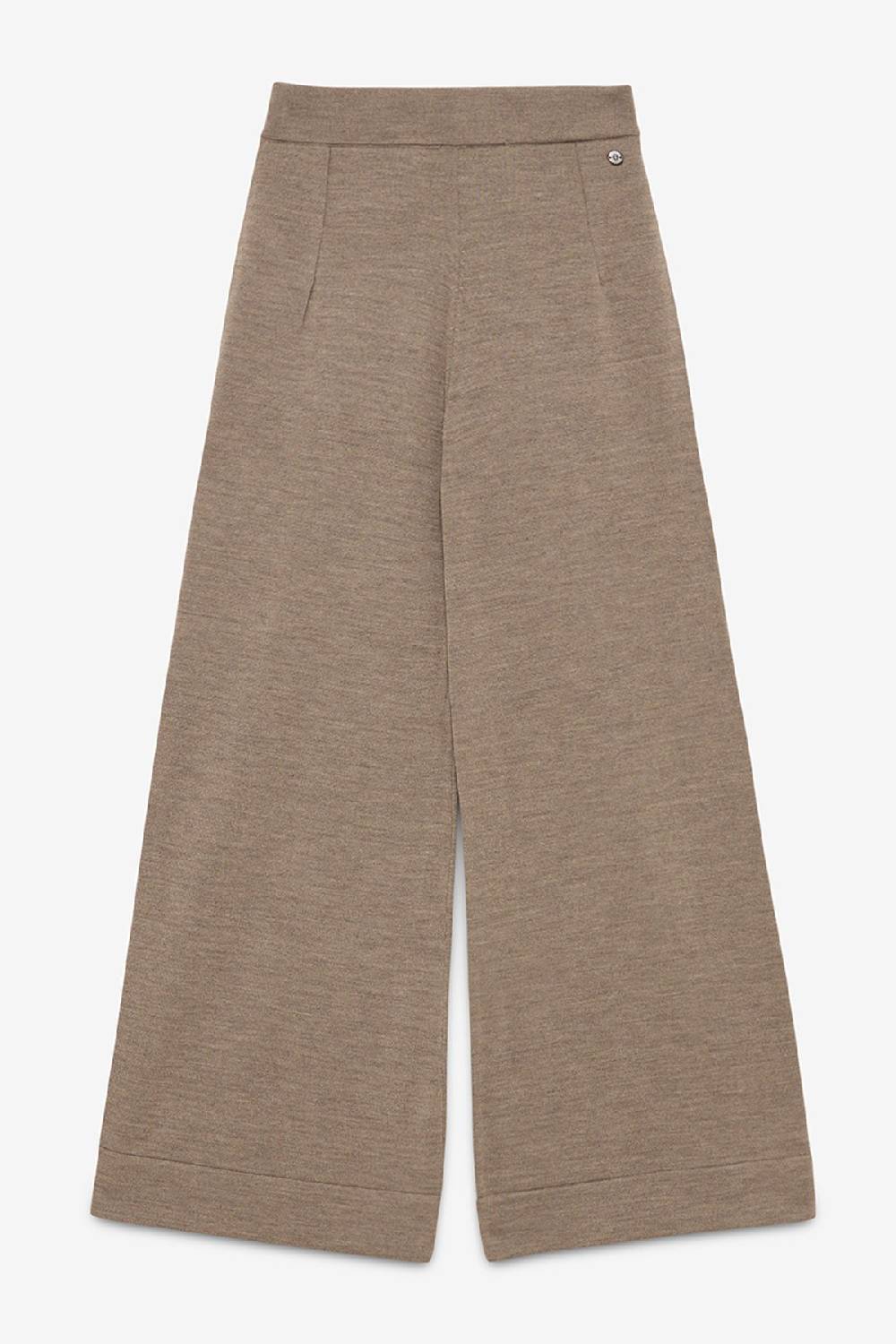 Ottod'Ame Wool Blend Palazzo Trousers