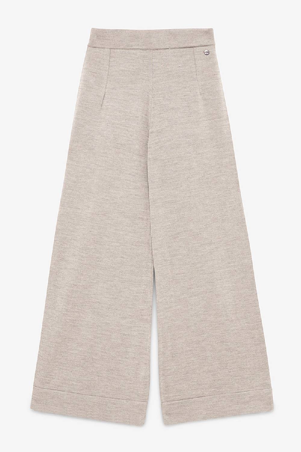 Ottod'Ame Wool Blend Palazzo Trousers