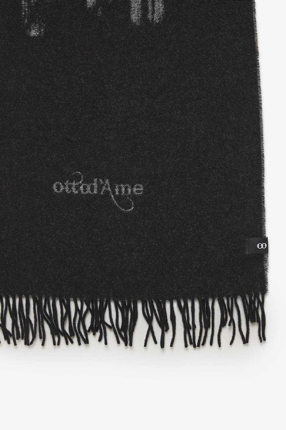 Ottod'Ame Wool Blend Scarf With Fringes