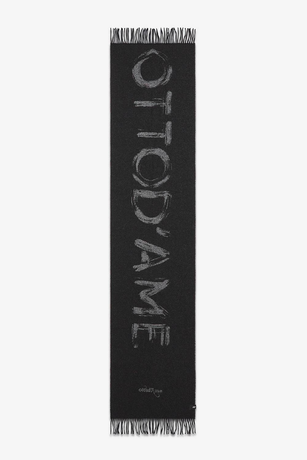 Ottod'Ame Wool Blend Scarf With Fringes