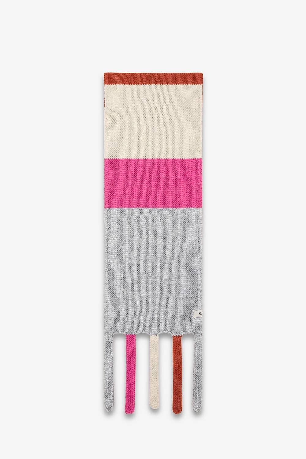 Ottod'Ame Wool Blend Scarf With Long Fringes