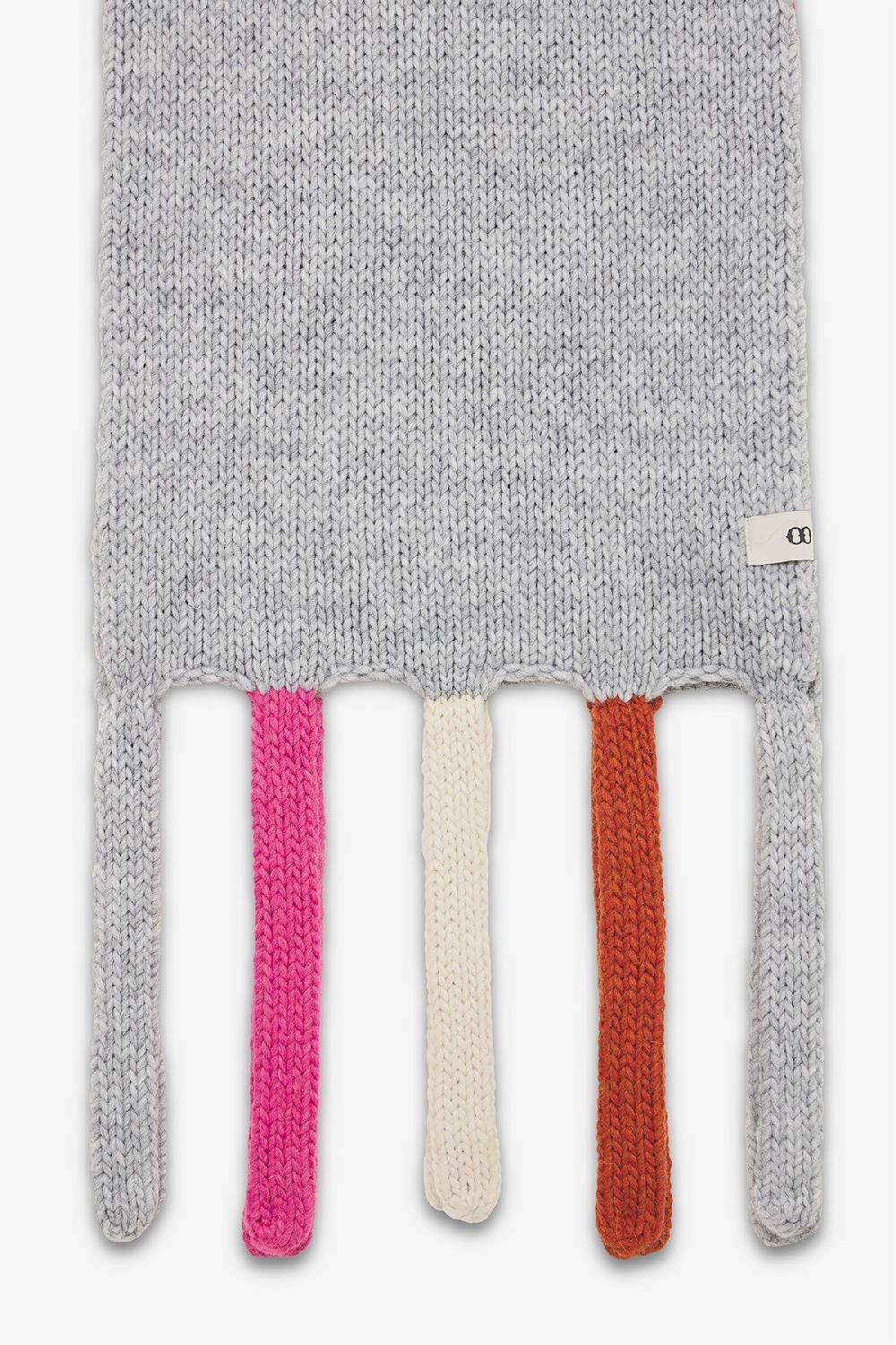 Ottod'Ame Wool Blend Scarf With Long Fringes