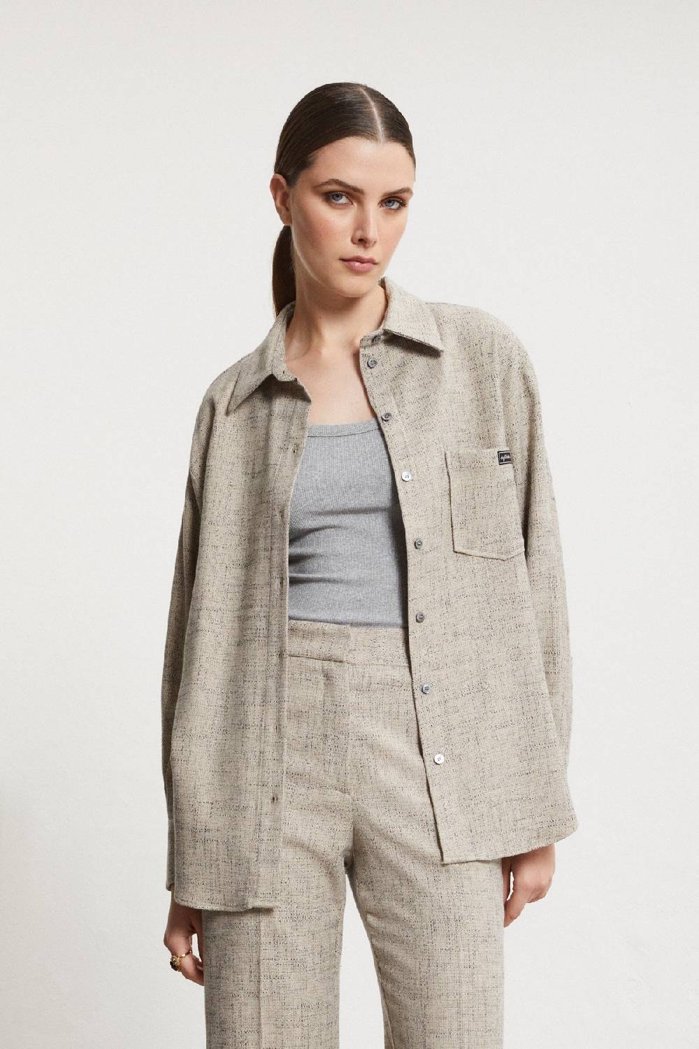 Ottod'Ame Wool Blend Shirt