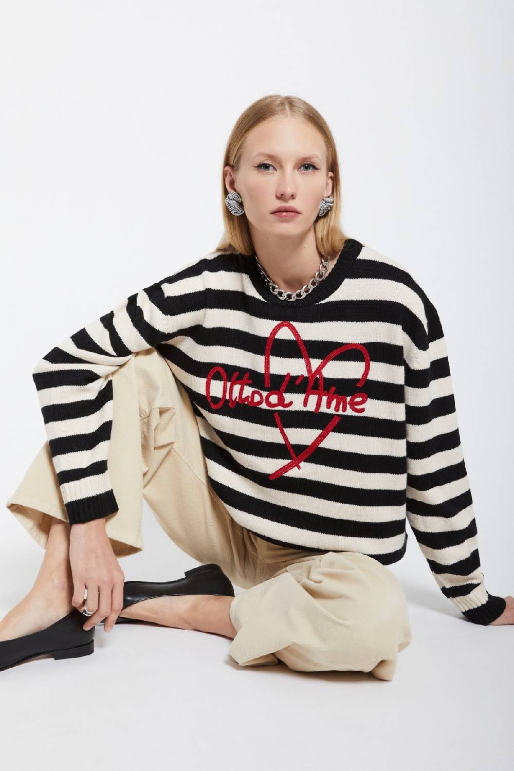 Ottod'Ame Wool Blend Sweater