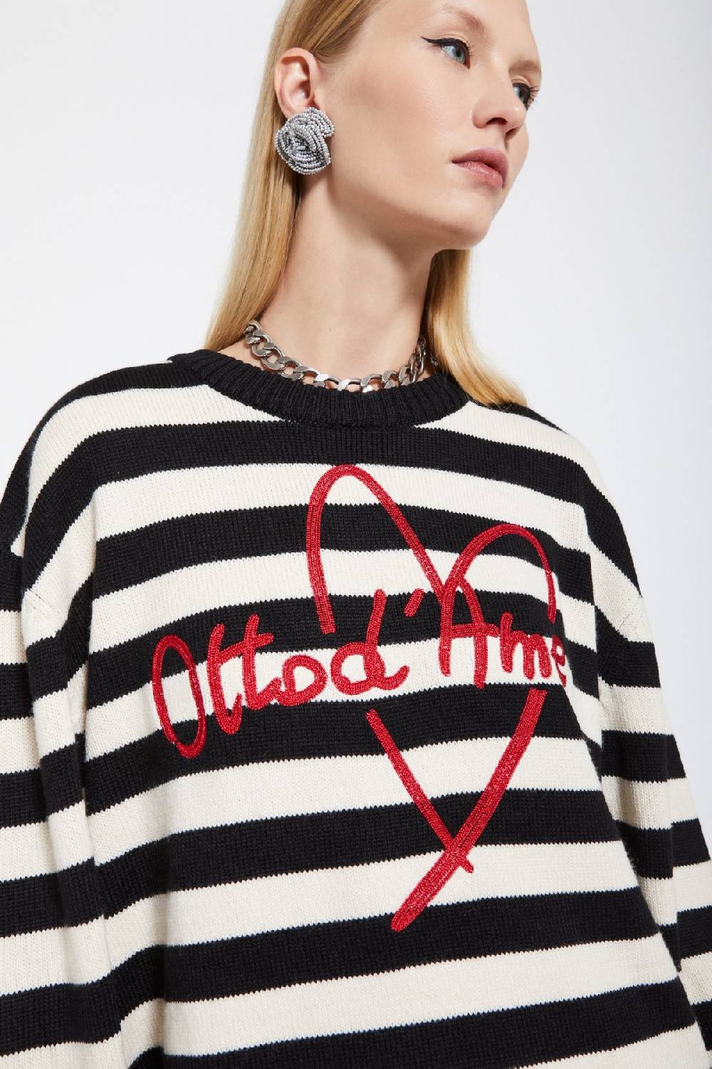 Ottod'Ame Wool Blend Sweater