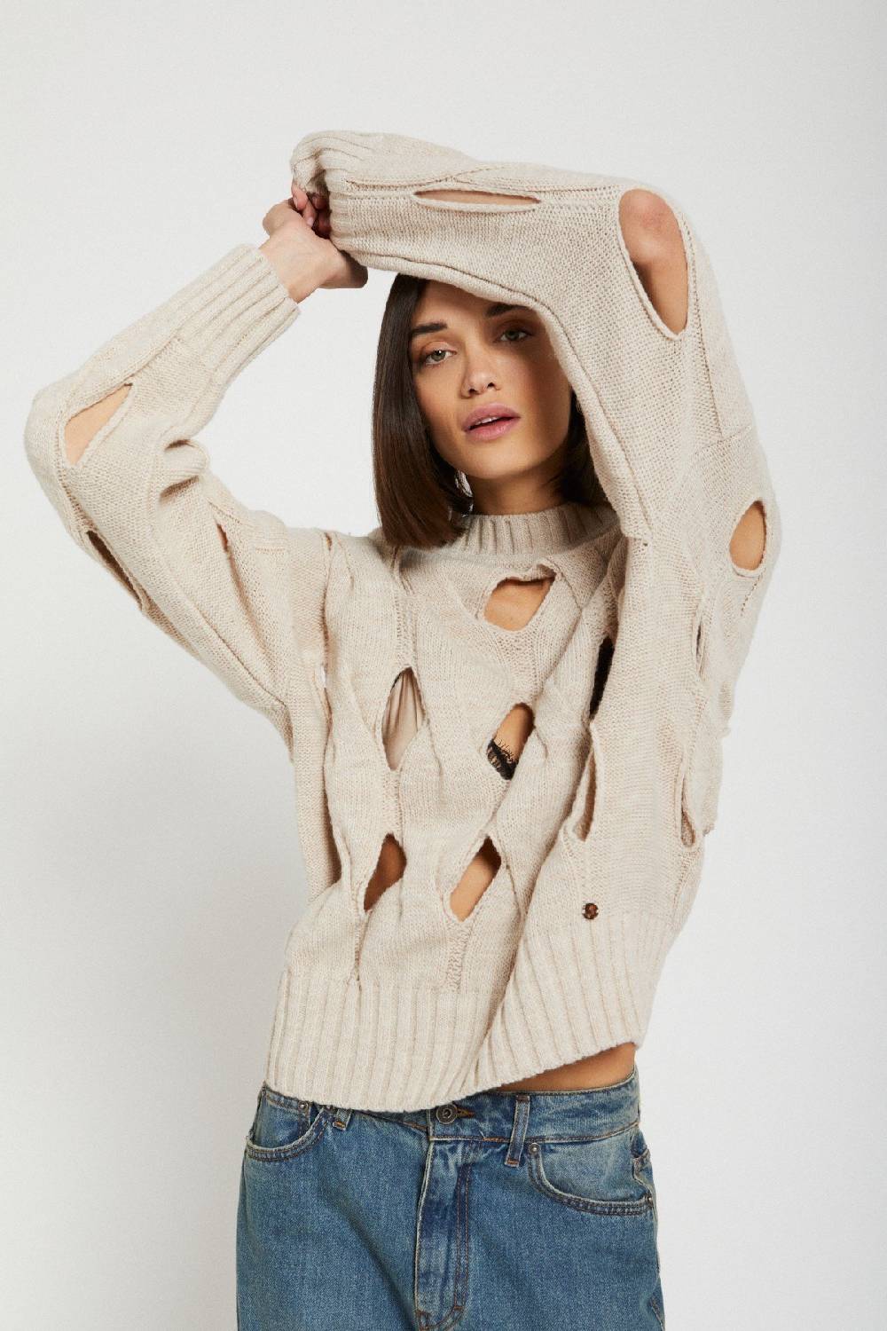 Ottod'Ame Wool Blend Sweater