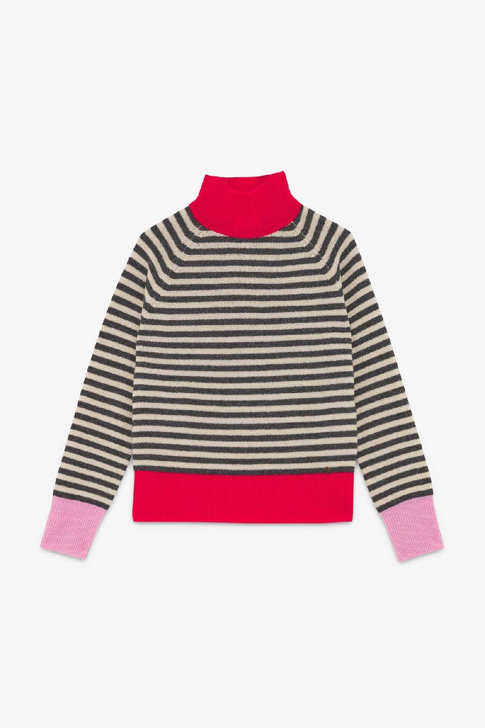 Ottod'Ame Wool Blend Sweater With Stripes