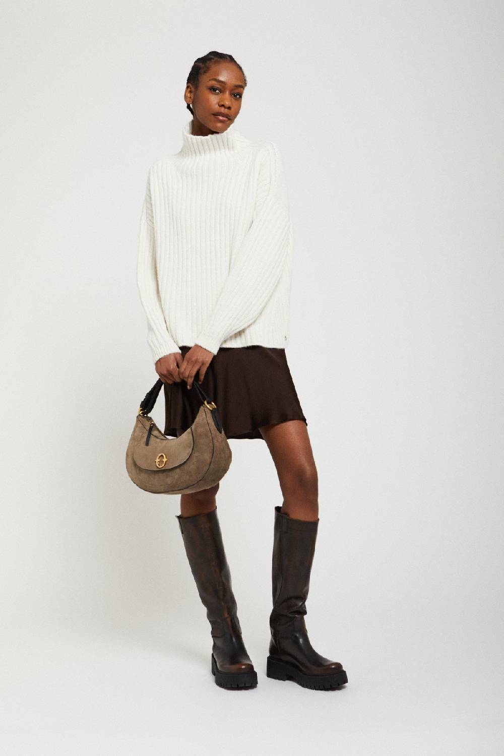 ottod'Ame Wool blend sweater with turtleneck