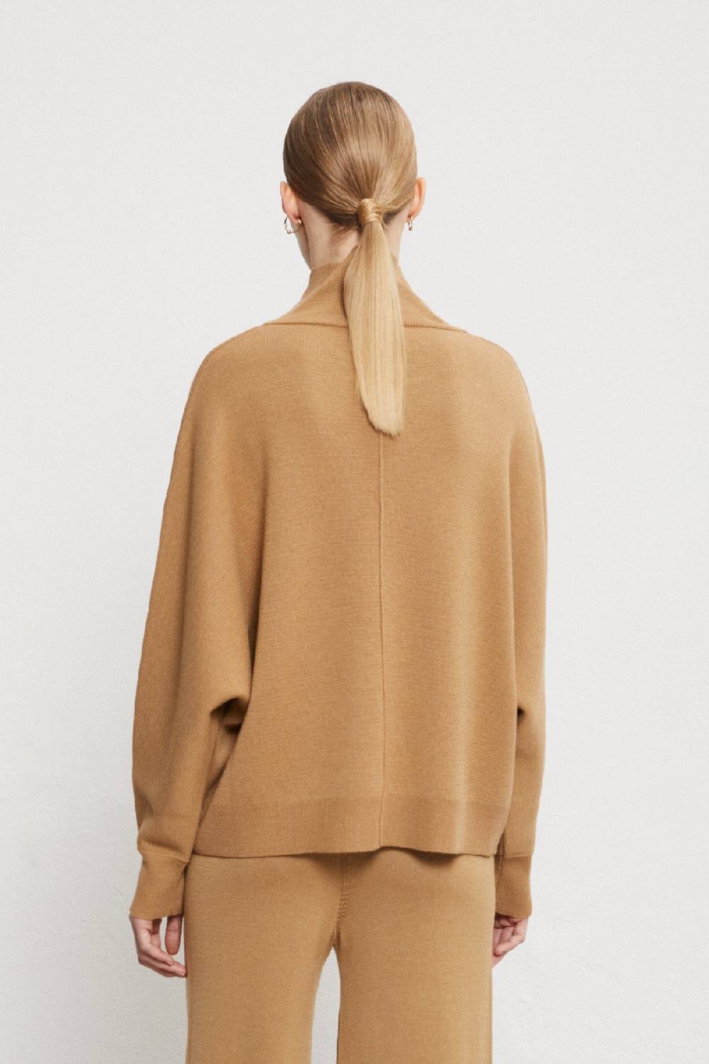 Ottod'Ame Wool Blend Turtleneck Jumper