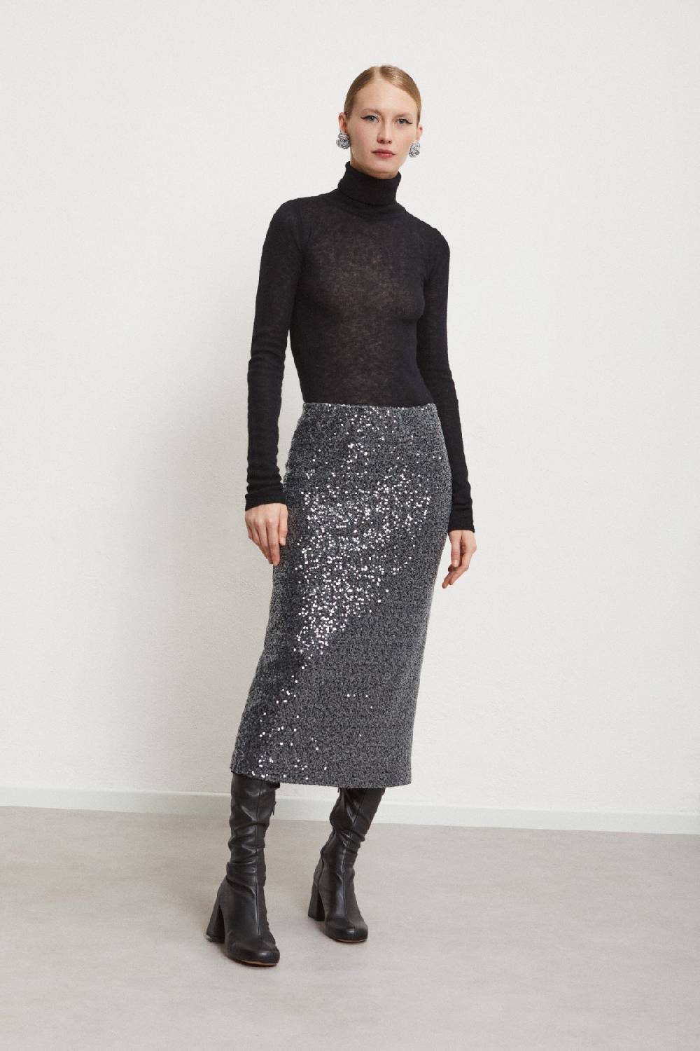 ottod'Ame Wool blend turtleneck jumper