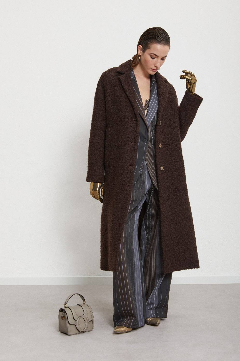 Ottod'Ame Wool Long Coat