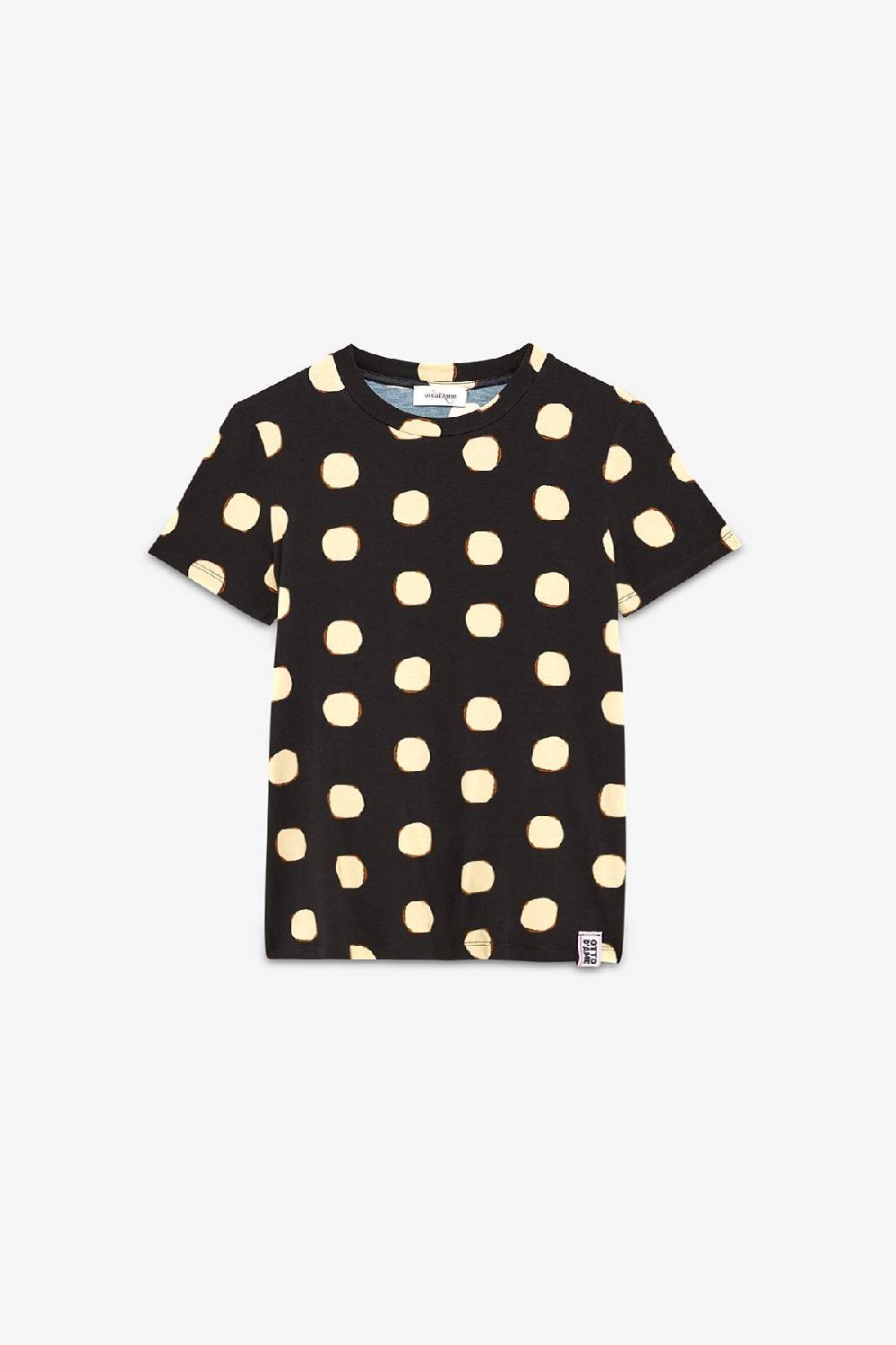 Ottod'Ame Printed Viscose T-shirt With Short Sleeves