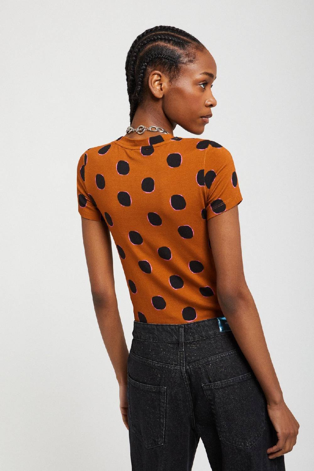 Ottod'Ame Printed Viscose T-shirt With Short Sleeves