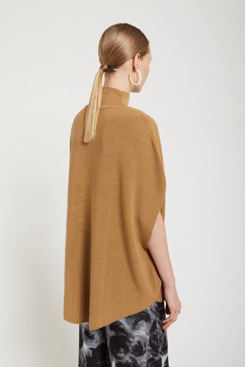 Ottod'Ame Wool Blend Jumper With Sleeves With Slits