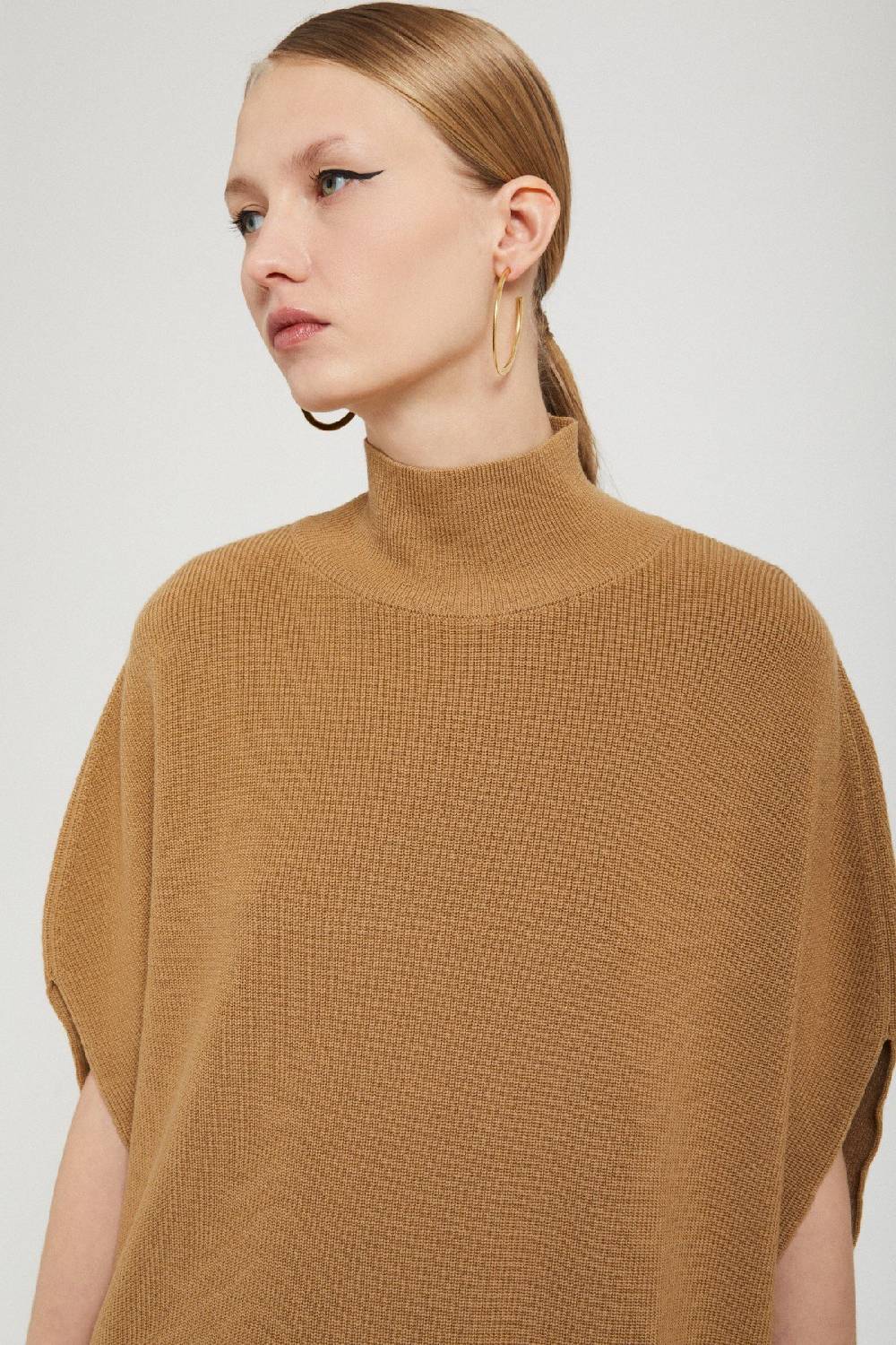 Ottod'Ame Wool Blend Jumper With Sleeves With Slits